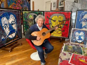 Robert Combas chante brassens